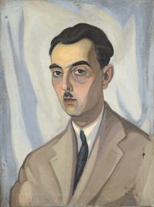 REGOS Polykleitos 1903-1984,Portrait de George Papailiakis,1927,Rossini FR 2022-04-06