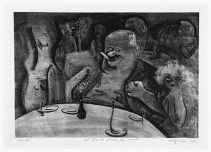 REHM Adolf 1867,All for a Piece of Meat,1927,Swann Galleries US 2001-09-21
