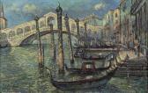 REHM Helmut 1911-1991,"Rialto-Brücke in Venedig",Palais Dorotheum AT 2011-04-19