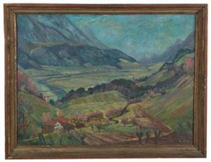 REHM Helmut 1911-1991,Tirol Landschaft,Palais Dorotheum AT 2017-05-17