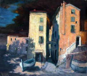 REICHELT Elfriede Bernard 1910-1993,View into an italian alley,1963,Peter Karbstein DE 2019-07-06