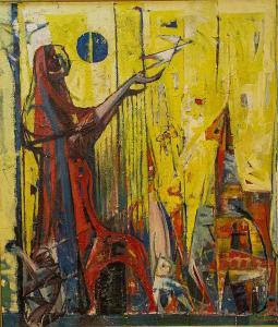 REICHENTAL Frantisek 1895-1971,Noah and the dove,Ishtar Arts IL 2018-06-25