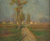 REICHERT M 1900-1900,Niederrheinische Landschaft,Von Zengen DE 2016-09-09