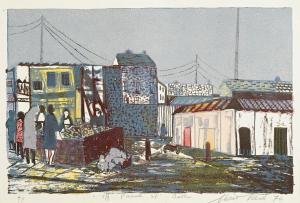 REID Chris 1918-2006,Off Parnell St., Dublin,1974,Morgan O'Driscoll IE 2023-12-05