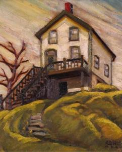 REID Isobelle Chestnut 1903-1987,HOUSE, YORK MILLS,ca 1940,Hodgins CA 2023-09-10