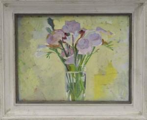 REID SIR Norman 1915-2007,CARNATIONS AND FRESIAS AGAINST THE LIGHT,1925,McTear's GB 2016-05-01