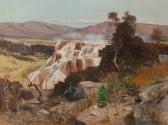 REIFFENSTEIN Paul 1858-1897,Pamukkales Travertine Terraces,1887,Auctionata DE 2015-07-21