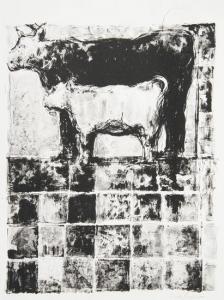 REIMAN Cindy,Untitled (Cow over grid),2005,Bloomsbury New York US 2009-11-03