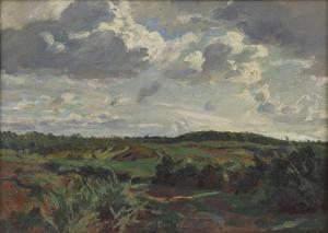 REIMANS Richard 1882-1959,A landscape under cloudy skies,Sworders GB 2023-09-26