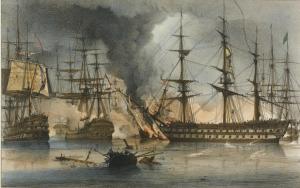 REINAGLE George Philip 1802-1835,ILLUSTRATIONS OF THE BATTLE OF NAVARIN,1828,Sotheby's GB 2012-05-09