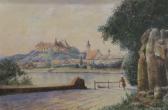 REINER Alexandre,"Grain a Donau",1912,Alis Auction RO 2011-06-28