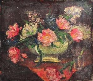 REINER Fritz 1888-1937,Impressionistisches Blumenstillleben,Reiner Dannenberg DE 2012-09-14