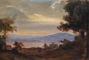 REINHOLD Bernhard 1824-1892,Small landscape,Palais Dorotheum AT 2014-03-11