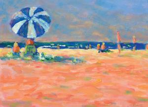 reinike vernon 1942,Beach Umbrella,2007,Neal Auction Company US 2018-09-16