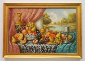 REINPRECHT Johan K 1926,Fruit Still-Life,Rachel Davis US 2019-09-21