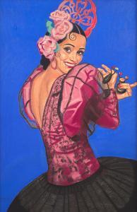 REISS Winold 1886-1953,Flamenco Dancer,1930,Freeman US 2023-12-03