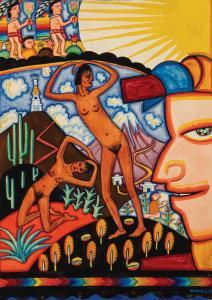 REISS Winold 1886-1953,Mexican Fantasy,Scottsdale Art Auction US 2024-04-12