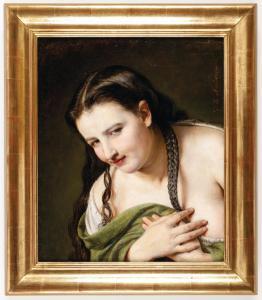 REITER Johann Baptist 1813-1890,Junge Dame im Negligée,Palais Dorotheum AT 2024-01-02