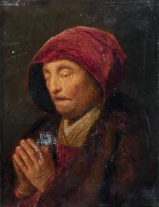 REMBRANDT 1606-1669,”, replica del dipinto della Residenzgalerie di Sa,Palais Dorotheum 2007-12-11