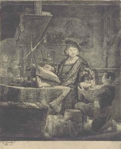REMBRANDT 1606-1669,Jan Uytenbogaert (the Goldweigher),1639,Christie's GB 2015-04-22