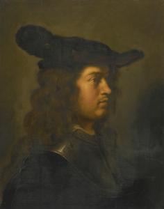 REMBRANDT 1606-1669,PORTRAIT OF A YOUNG MAN IN PROFILE,Sotheby's GB 2017-07-06
