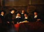 REMBRANDT 1606-1669,Syndics of the Drapers' Guild,19th century,Bruun Rasmussen DK 2024-04-01