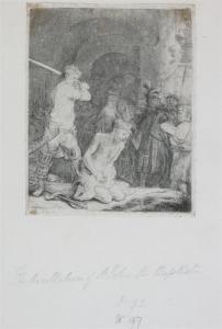 REMBRANDT 1606-1669,The Beheading of St John the Baptist,Woolley & Wallis GB 2009-09-02