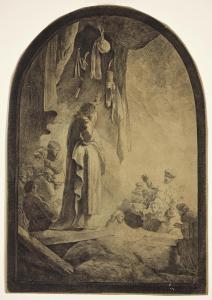 REMBRANDT 1606-1669,The Raising of Lazarus: The Larger Plate,1632,Bonhams GB 2017-04-18
