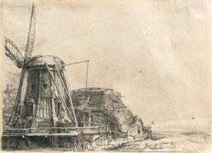 REMBRANDT 1606-1669,The Windmill,1641,Stahl DE 2017-12-02