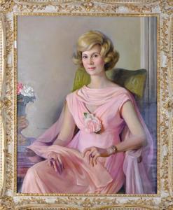 REMBSKI Stanislav 1896-1998,PORTRAIT OF DOROTHY REMBSKI,Sloans & Kenyon US 2022-02-10