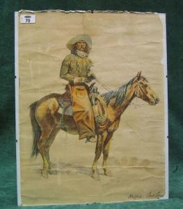 REMINGTON Frederic Sackrider 1861-1909,Arizona Cowboy,McTear's GB 2007-04-24