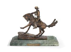REMINGTON Frederic Sackrider 1861-1909,Cowboy,New Orleans Auction US 2017-01-29