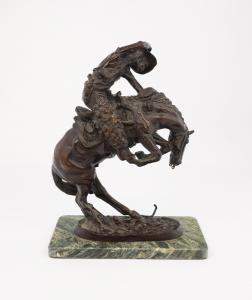 REMINGTON Frederic Sackrider,Ujeżdżanie konia; rzeźba znana pod nazwą Rattlesna,Rempex 2024-04-10