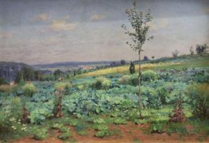 RENAUDIN Alfred 1866-1944,Paysanne dans un paysage,Art Valorem FR 2024-01-26