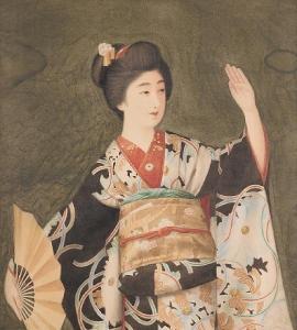 RENDING FANG 1901-1975,Japanese Lady,Bonhams GB 2008-12-09