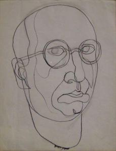 RENDON Manuel 1894-1980,PORTRAIT d'HOMME,1940,Artcurial | Briest - Poulain - F. Tajan FR 2009-12-18