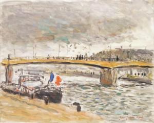 RENE Jean Jacques 1943,BORD DE SEINE À ROUEN,Pillon FR 2015-05-10