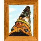 RENFROW A.N,Pacific Northwest Native American totem pole,Ripley Auctions US 2015-03-07