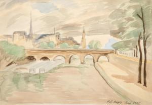 Rengos Polykleitos,a) Pont du Carrousel; b) Pont Alexandre III,1931,Cornette de Saint Cyr 2024-04-24