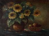 RENIER J,Still life with flowers,Bernaerts BE 2009-06-22