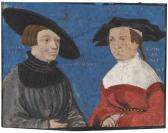 RENNER Narzisz 1502,An elegantly dressed couple,Christie's GB 2002-07-09