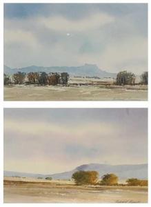 RENNIE Richard 1932,Landscape study,Lacy Scott & Knight GB 2022-03-18