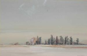 RENNIE Richard 1932,Winter landscape scene,Lacy Scott & Knight GB 2022-03-18