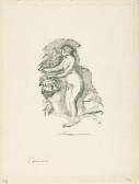 RENOIR Pierre Auguste 1841-1919,Femme au cep de vigne.,1904,Karl & Faber DE 2007-11-30