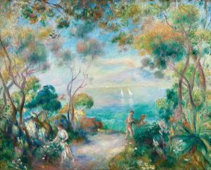 RENOIR Pierre Auguste 1841-1919,Un Jardin à Sorrente,1881,Sotheby's GB 2024-04-05
