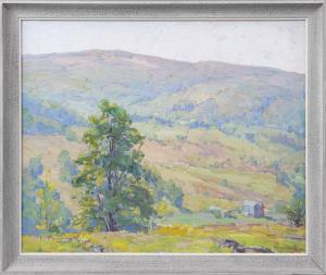 RENOUARD George 1884-1954,Hills Over Vermont,Cottone US 2009-11-14