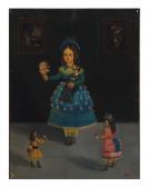 RENTERÍA ROCHA HORACIO 1912-1972,A girl with dolls,Christie's GB 2012-06-19