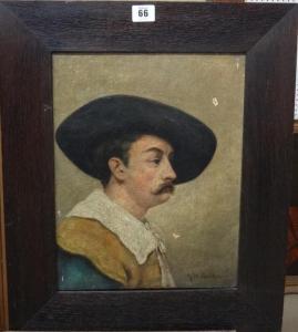 RENTON J. W,A cavalier,1900,Bellmans Fine Art Auctioneers GB 2017-04-01