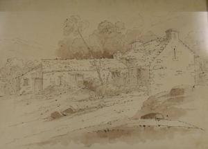 RENTON John 1790-1840,a cottage in a landscape,Charterhouse GB 2019-04-17