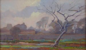 RENUCCI Renuccio 1880-1947,Campagna livornese,c.1920,Galleria Pananti Casa d'Aste IT 2024-04-19